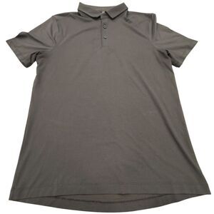 Lululemon Men's Nautical Navy Evolution Short-Sleeve‎ Polo Shirt Medium LM3CY5S